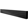 Laikiklis B-Tech horizontalus tvirtinimo bėgelis, bėgelis, juodas, aliuminis, BT8385, 2000 mm, 30 mm