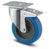 Tente 100 mm besisukantis ratukas su stabdžiu, 160 kg 3477UFRP62