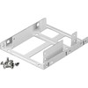 Wentronic Goobay Adapteris HDD / SSD ramka 2,5 -> 3,5 sidabrinė (95875)