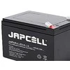 Japcell AGM akumuliatorius 12V - JC12-12, 12.0Ah 4.8 mm gnybtai švino rūgšties akumuliatorius