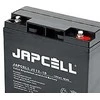 Japcell AGM akumuliatorius 12 V - JC12-18, 18,0 Ah, 4,8 mm kontaktai, švino rūgšties akumuliatorius