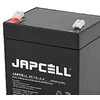 Japcell AGM akumuliatorius 12V - JC12-3.4, 3.4Ah 4.8 mm kontaktai švino rūgšties akumuliatorius