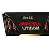 Japcell FEC6F baterija 1.5V - AA, ličio, 3400 mAh, 10 vnt. pakuotė