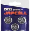 Japcell baterija 3.0V - CR2032 ličio - 5 vnt. pakuotėje