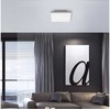 Lubinis šviestuvas Lampa sufitowa Leuchten Direkt Leuchten Direkt Canvas Turnable 2700-5000K - Loftlampe - Baltas - 29,5 x 29,5 cm