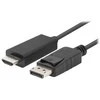Lanberg | DisplayPort į HDMI kabelis | CA-DPHD-11CC-0030-BK | DisplayPort kištukas | HDMI kištukas | DP į HDMI | 3 m