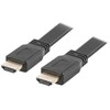 LANBERG CA-HDMI-21CU-0010-BK laidas HDMI M/M V2.0 1M Juodas Butas