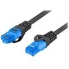 LANBERG patchcord cat.6A FTP LSZH CCA 2m juodas