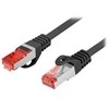 LANBERG Patchcord cat.6 FTP LSZH CU 5m juodas Fluke passed