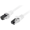 PATCHCORD KAT.8.1 S/FTP LSZH CU 0.25M Baltas FLUKE PASSED LANBERG