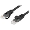 LANBERG Patchcord cat.6 UTP LSZH CU 0.25m juodas