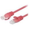 Fluke Passed Lanberg patchcord kat.6 UTP 1,5m raudona 10 vnt