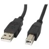LANBERG USB-A M USB-B M 2.0 cable 1m juodas