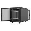 Lanview RSL12U61BL, 12U, 600 kg, 44.5kg, Juodas