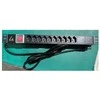 Lanview 19 colių stovo maitinimo lizdas, 10 prievadų „Swiss T13 10A“, su