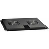 Lanview Lanview LVR252352, Fan tray, Built-in fan, 295 m³/h, Steel, Juodas, 1 pc(s)