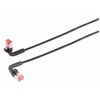 „Lanview“ sulankstomas RJ45 CAT6A kabelis su užtaisu