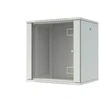 Lanview RWF12U45WH, prie sienos tvirtinama lentyna, 12U, 60 kg, rakto spyna, lentynų bėgeliai, 23 kg