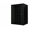 Lanview RWM16U45BL, Prie sienos tvirtinama lentyna, 16U, 29 kg, Juoda
