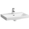 Laufen Pro Nordic praustuvas 60x42cm su maišytuvo anga, baltas