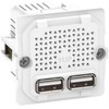 Lauritz Knudsen „Fuga 2Xusb“ įkroviklis 2.1A 1M - be dangtelio