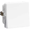 LAURITZ KNUDSEN Fuga® jungiklis 1 poliaus 16A 250V baltas