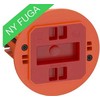 Lauritz Knudsen Fuga Air Slim įdėklas 1 modulis oranžinė