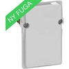 LAURITZ KNUDSEN FUGA dengiamoji plokštė, 1,5 modulio įdėklas, be dangtelio