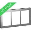 LAURITZ KNUDSEN FUGA PURE dizaino rėmas plienas 3x1,5 modulis, plienas