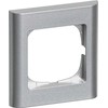 LAURITZ KNUDSEN FUGA® ramme Soft 68 1 modulis soft, plieno spalvos metalikas.
