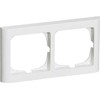LAURITZ KNUDSEN FUGA® rėmas Softline 631 modulis, dvigubas horizontalus, baltas