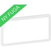LAURITZ KNUDSEN FUGA SLIM dizaino rėmelis 2 modulių įdėklams, baltas