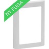 LAURITZ KNUDSEN FUGA SOFT dizaino rėmas 1.5 modulis, šviesiai pilkas.