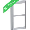 LAURITZ KNUDSEN FUGA SOFT dizaino rėmas, 2 moduliai vertikalus, plienas, metalinis