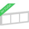 LAURITZ KNUDSEN FUGA SOFT dizaino rėmas 3 modulių horizontalus, šviesiai pilkas