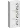 LK LAURITZ KNUDSEN Fuga® paklotas 3 modulių Softline, baltas