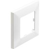 LAURITZ KNUDSEN FUGA®CE60 rėmas 1 modulis skirtas CE60 1 modulio adapterio rėmas baltas