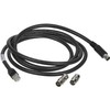 Lauritz Knudsen LK IHC Net Basic jungiamasis kabelis 2M R ir TV, juodas