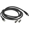 Lauritz Knudsen LK IHC Net Basic jungiamasis kabelis 2M R ir TV, juodas