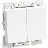 LAURITZ KNUDSEN Opus® 66 jungiklis dvigubas atitikmuo 16A 250V baltas