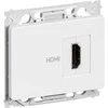 LAURITZ KNUDSEN OPUS® 66 pasyvus HDMI 1.4 lizdas 1 moduliuiSpalva: balta
