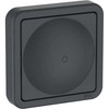 Lauritz Knudsen OPUS® 74 adapterio dangtelis lempos lizdui, 1 modulis, IP44, antracito pilka