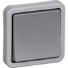 LAURITZ KNUDSEN Opus® 74 pramoninis jungiklis 1 polius 16A 250VAC tamsiai pilka