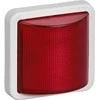 LAURITZ KNUDSEN OPUS® 74 signalinė lempa, raudona, LED, 230 V, nuolat šviečianti / mirksinti, šviesiai pilka