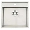 Lavabo Aps Tapwell Virtuvės kriauklė Kubus 520 Soft nerūdijantis plienas