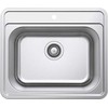 Lavabo Aps Tapwell Virtuvės kriauklė LA480 560x480x200mm pol rf