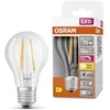 Osram 7,5W LED lemputė LED SUPERSTAR PLUS, E27, skaidri, 2700K, dimeriuojama