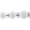 Lubinis šviestuvas Ledvance 21W paviršinis vonios šviestuvas, sidabro sp., 3000-6500K, išmanus+WiFi valdymas