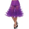 Leg Avenue Europe Violetinis iki kelių ilgio tiulio sijonas