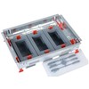 Grindinė dėžė 12mod. Legrand 088020 (281.3x198.3x77.7mm, pilka)